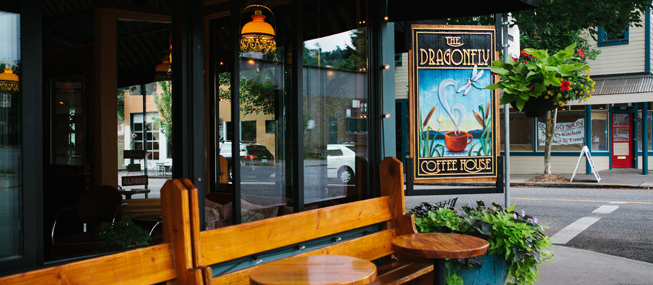 THE DRAGONFLY COFFEE HOUSE