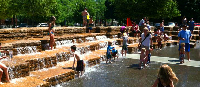 JAMISON SQUARE FOUNTAIN